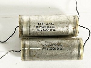 SPRAGUE 0.25MFD 1000V 2個 [10032]