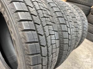 送料無料【超バリ山！イボ付き】195/65R15 91Q DUNLOP WINTER MAXX WM02 スタッドレス 21年製造 4本セット ノア ヴォクシー プリウス等