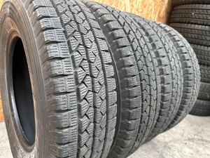 送料無料【バリ山】185/80R14 97/95N LT BRIDGESTONE BLIZZAK VL1 スタッドレス 21年製造 4本セット