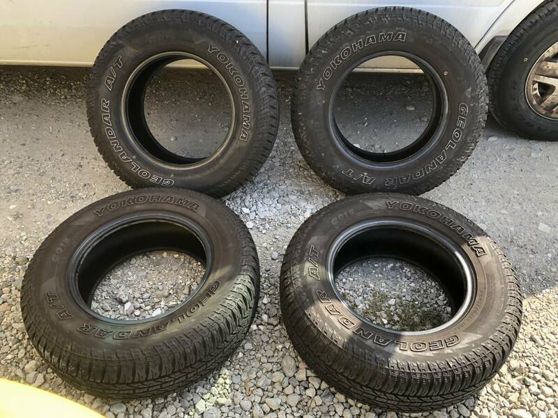 YOKOHAMA GEOLANDAR A/T G015 P225/70R14 100T 4本 20年製 ヨコハマ ジオランダー 225/70-15 ベンツ トランスポーター ジムニー ハイエース