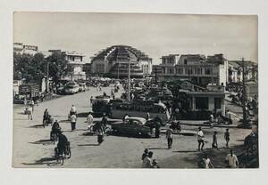 1959年　古写真　カンボジア　セントラルマーケット　中央　市場　東埔寨皇国　プノンペン