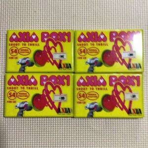 AXIA BOX 1 54 【SHOOT TO THRILL】ノーマルポジション カセットテープ4本セット【未開封新品】●