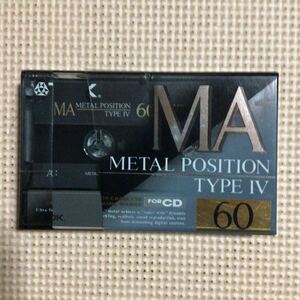 TDK MA METAL 60【フィルム剥がれあり】メタルポジション カセットテープ【未開封新品】■■