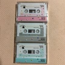 CITIZEN silvia & silvester SS46 3パックセット　ノーマルポジション　カセットテープ【未開封新品】★_画像5