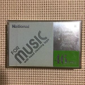 national FOR MUSIC 46DS【G】ノーマルカセットテープ【未開封新品】★