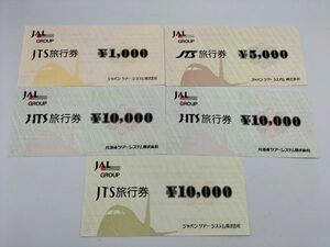 129 не использовался 1 иен ~ JTS билет на проезд общая сумма 36000 иен 1000 иен ×1 листов 5000 иен ×1 листов 10000 иен ×3 листов Japan Tour система товар талон подарочный сертификат суммировать 5 шт. комплект 