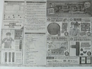 篠崎愛　クオカード応募用紙　ヤングチャンピオン no.11