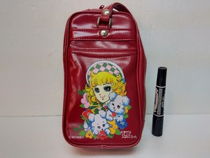昭和レトロ　細川知栄子　シューズバッグ　おませなジェルミちゃん　少女漫画　ポップ　ファンシー