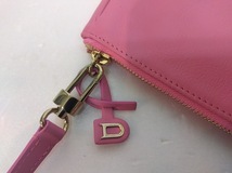 極美品 DELVAUX デルボー デルヴォー レザー ハンドバッグ ピンク_画像5