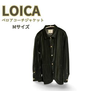 LOICA ロイカ ベロア コーチジャケット