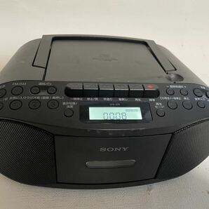 展示品★美品★SONY★ソニー★CFD-S70★CDラジオカセットレコーダー★ブラック★録音★再生★REC CDプレーヤー★ワイドFM対応★完動品の画像8