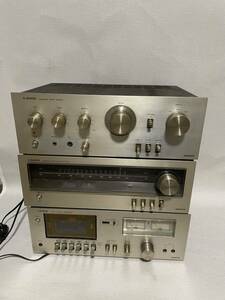 展示品★ONKYO★オンキョー★チューナー★T-6000★アンプ★A-4000★カセットデッキ★TA-600★オーディオ機器★ジャンク★セット★