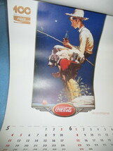 当時物1986年　コカ・コーラ100周年記念カレンダー　非売品_画像5