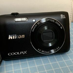 【4】2台 Nikon COOLPIX A300 4.5-36.0mm 1:3.7-6.6 コンパクトデジタルカメラ の画像3