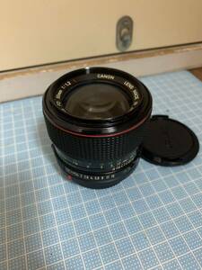  CANON LENS FD 50mm 1:1.2 L