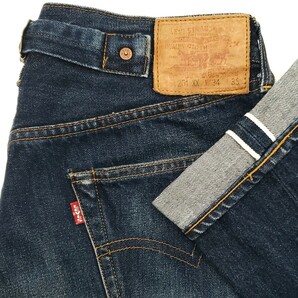 バレンシア製 W34◆Levi's 201XX◆555ビンテージ復刻ジーンズアメリカ製リーバイスビッグE赤耳デニムUSA製シンチバックLVC501XX好きも 800