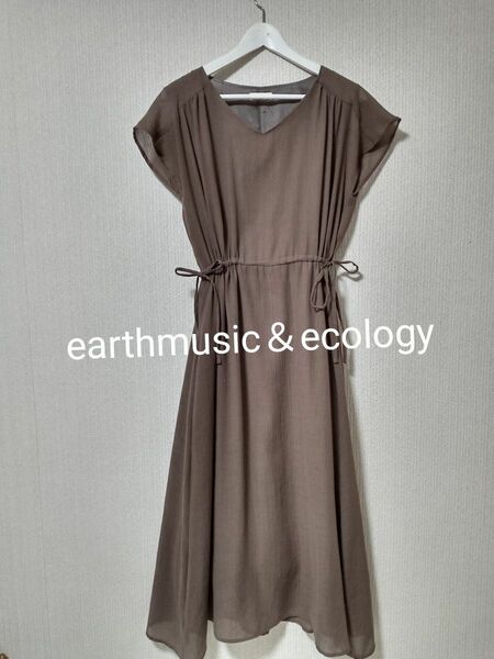 earthmusic＆ecology ワンピース ロングワンピース 　夏 