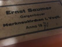 【ハードケース付き※弦切れあり】Ernst Saumer バイオリン 楽器 弦楽器 VIOLIN ヴァイオリン _画像8