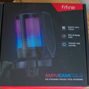 AMPLIGAME GAMING MICROPHONE ゲーミングコンデンサーマイク