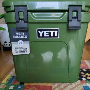  YETI　ROADIE24ハイランドオリーブ　限定カラー　中古品