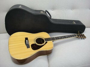 65308K ヤマハ アコースティックギター FG-401 オレンジラベル ハードケース付き YAMAHA 現状渡し 1円～