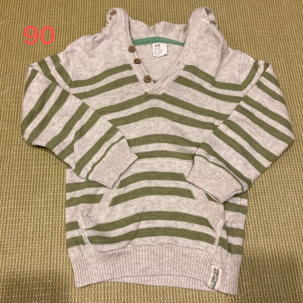 H&M カットソー　トップス セーター　子供服　サイズ90 
