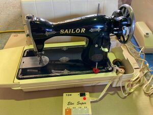 【1円スタート】　ミシン　SAILOR　K35040　ジャンク品　レトロ