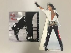 MICHAEL JACKSON Dirty Diana limited 7inch single w/Paper Stand Up Figure マイケル ジャクソン ダーティ ダイアナ BAD フィギュア