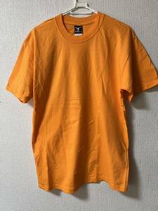 デットストック　Hanes ヘインズ　ビーフィー6.1オンスヘビーウェイトTシャツ　Mサイズ　オレンジ