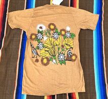 ◇70s　デッドストック　ビンテージ　アメリカ製　Tシャツ　胸ポケット　サイズ S◇検索　ヒッピー　古着　USA製_画像2