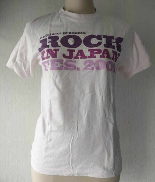 ROCKINJAPAN2009　半袖Tシャツ　Sサイズ ロックインジャパン ロッキン　夏フェス　フェスT プリントTシャツ