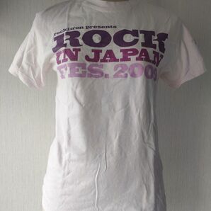 ROCKINJAPAN2009 半袖Tシャツ Sサイズ ロックインジャパン ロッキン 夏フェス フェスT プリントTシャツ