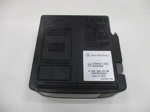 *YY18230 Mercedes Benz оригинальный CD changer CD журнал 12 полосный для A 220 820 24 89 ( YEP9FZ2809 ) единый по всей стране стоимость доставки 520 иен 