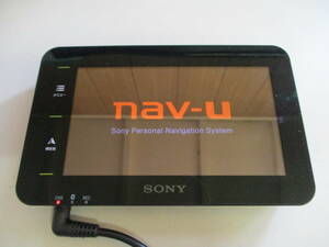 ◆C3514 ソニー sony NV-U77V ポータブルナビ 2011年 動作確認済 S/N:2285771 全国一律送料520円