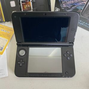 １円～【動作確認済】美品 モンスターハンター4 スペシャルパック ゴア・マガラブラック ニンテンドー 3DSLL SPR-004+ソフトセット 完品の画像5