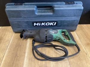 019■ジャンク品■HiKOKI 電子セーバソー CR13VC 異音・スパークあり