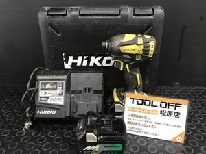 013♪おすすめ商品♪HiKOKI　ハイコーキ 充電式インパクトドライバ WH36DA BSL36A18 UC18YDL ※バッテリ差込固い