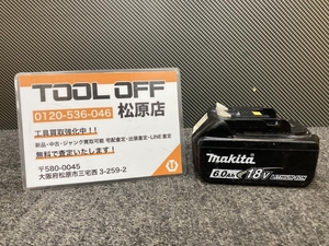 013♪おすすめ商品♪マキタ makita 純正リチウムイオンバッテリ- 18V6.0Ah BL1860B 充電回数25回