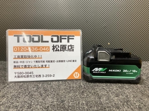 013♪おすすめ商品♪HIKOKI　ハイコーキ 36V2.5Ahマルチボルトバッテリー BSL36A18X 18V工具使用5.0Ah