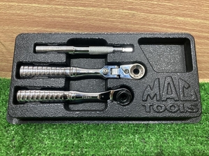 019■おすすめ商品■MACTOOLS 1/4フレックスビットラチェットセット MRBD4.4F.MBDE4