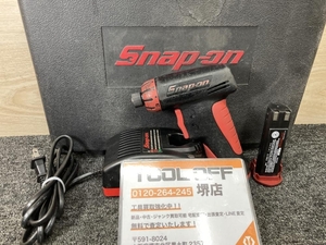 011◎ジャンク品◎Snap-on スナップオン 電動スクリュードライバ CTSJ561CL ※バッテリー状態不明 動作未確認の為ジャンク