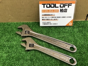 010■おすすめ商品■スナップオン Snap-on モンキーレンチ 2点セット FAD10/8　ヤフオク限定商品