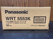 020♪未使用品・即決価格♪Panasonic フル2線式リモコンスイッチ 20個入 WRT5553K ④_画像2