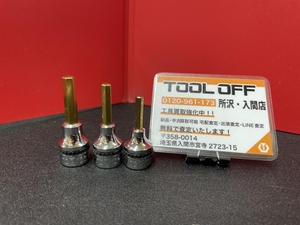 009▼おすすめ商品▼ネプロス nepros KTC 3/8トルクスソケット 3本セット NBT3-04/05/06 4mm～6mm