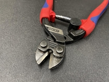 009▼おすすめ商品▼KNIPEX クニペックス ボルトクリッパー 7112200 バネ戻り悪い 書き込みあり_画像6