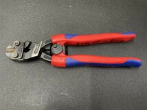 009▼おすすめ商品▼KNIPEX クニペックス ボルトクリッパー 7112200 バネ戻り悪い 書き込みあり_画像2