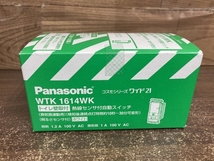 002○未使用品○パナソニック 自動スイッチ WTK1614WK　熱センサ付　トイレ壁取付　換気扇連動用　高崎店_画像3