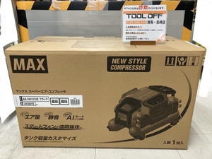 002○未使用品○MAX マックス エアコンプレッサ AK-HH13　高圧　ブラック　高崎店