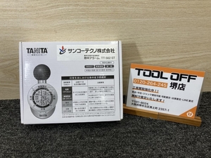 011◎未使用品・即決価格◎タニタ 黒球式熱中症指数計 熱中アラーム TT-562-ST