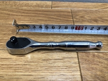 003☆未使用品・即決価格☆　MACTOOLS 1/4ラチェットハンドル　メタルハンドル MR590K　127mm_画像1